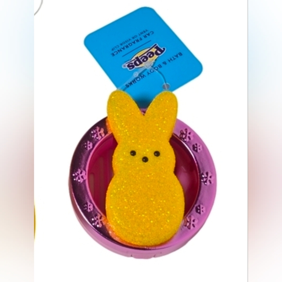Other - Bath & Body Works Peeps Bunny Car Vent Visor Clip Fragrance Holder NWT